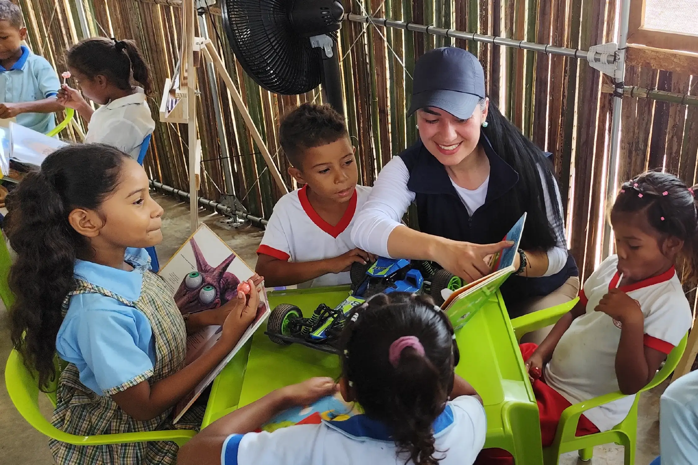 foto de nueva aula en vichada